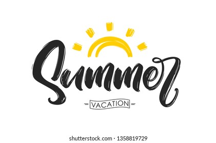 93,972 Summer Vacation Words Images, Stock Photos & Vectors 