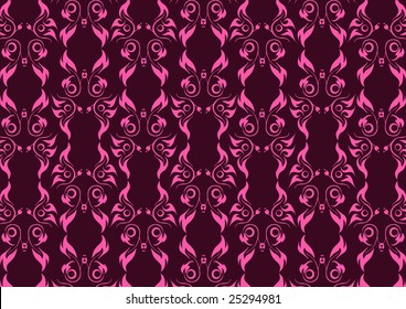 Vector illustraition of retro abstract Swirl Pattern background