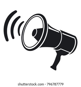 Vector illustrarion icon megaphone
