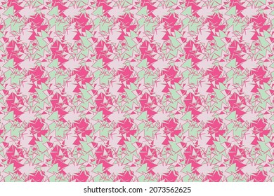 vector illustrated abstract symbolic design to print on sarees