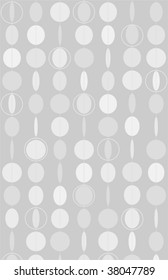 a vector illustrated background of a beaded curtain pattern