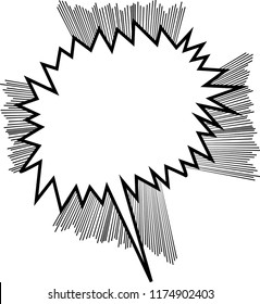 Vector illustrated cartoon, comic book style background.