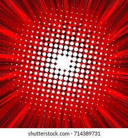 Vector illustrated cartoon, comic book style background.