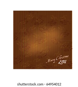 vector illustrated Christmas background