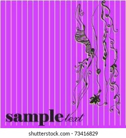vector illustrated decorative flower