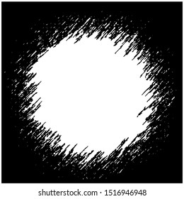 Vector illustrated retro comic background, black background