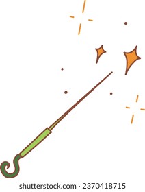 Vector illustratin of Magic Wand