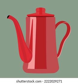 vector illustratio with kitchen dishes