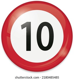 367 Traffic Signs 10 Km Images, Stock Photos & Vectors | Shutterstock
