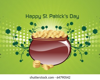 vector illustration for 17th march happy st. patrick's day