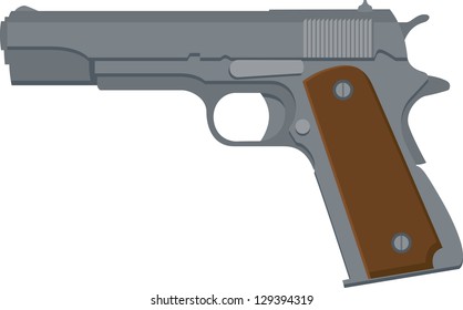 66 1911 Handgun Stock Vectors, Images & Vector Art | Shutterstock