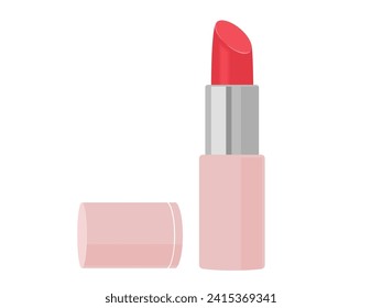 Vector illustration of lipstick　beauty