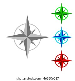 ?ompass - Vector illustration