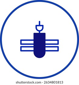 Vector illustration of a 3D printing process, a manufacturing technology emblem