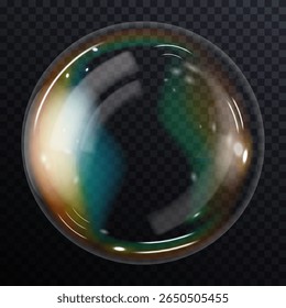 Vector illustration of 3D soap bubbles with realistic reflections. Perfect for shampoo ads, spa visuals, freshness concepts, hygiene promotions, baby care packaging, or background overlays.
