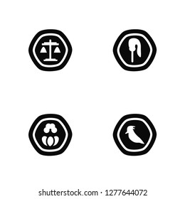 Vector Illustration Of 4 Icons. Editable Pack Ethiopian Birr, Central African Franc, Kenyan Shilling, undefined.