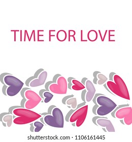 Vector illustration "a heart" to t-shirt design, postcards, logos, banner, poster or textile.