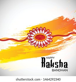 Vector Illustration of aBackground for Indian Religious Festival Raksha Bandhan.