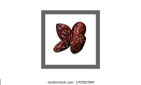 Vector & Illustration about Arabian dates with many combination style and futuristic rectangle. can be used for wall decoration, room interior, office, indoor, table decoration and photo frame. 