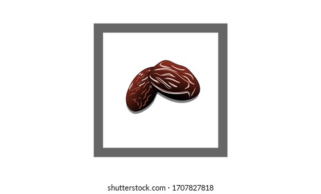 Vector & Illustration about Arabian dates with many combination style and futuristic rectangle. can be used for wall decoration, room interior, office, indoor, table decoration and photo frame. 