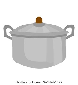 vector illustration about casserole pan