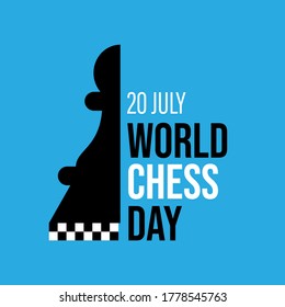 Vector illustration about chess tournament, match, game. Use as advertising, invitation, banner, poster. International Chess Day.