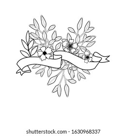 Vector illustration about love, with hearts, flowers, gifts. hand drawn isolated doodles. Love clipart doodles, San Valentine's day, hand drawn illustration, hearts