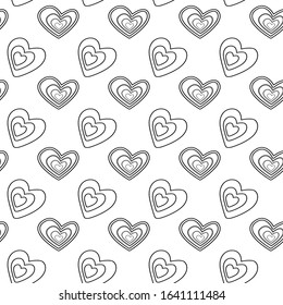 Vector illustration about love, with hearts, flowers, gifts. hand drawn isolated doodles. Love clipart doodles, San Valentine's day, hand drawn illustration, hearts