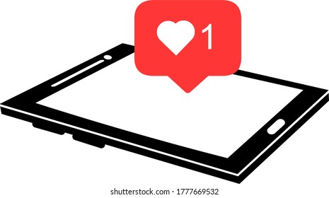 Vector illustration about social media concept