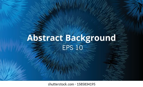 Vector Illustration - Absctract Background EPS 10 file - with spiral and roughen effect in gradient colour