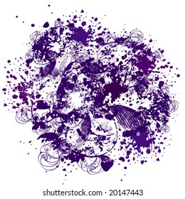 vector illustration of abstract