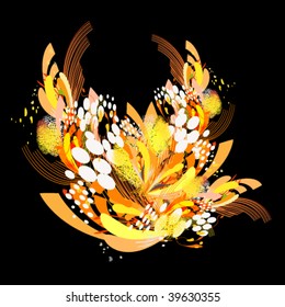 vector illustration of abstract