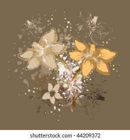 vector illustration of abstract