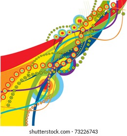 vector illustration of  abstract