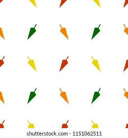 Vector illustration, abstract autumn pattern with geometric falling leafs.