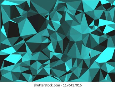 
Vector illustration, abstract backdrop in modern style, geometric color lowpoly background with triangles
