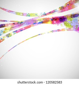 Vector Illustration of an Abstract Background
