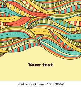Vector illustration of abstract background