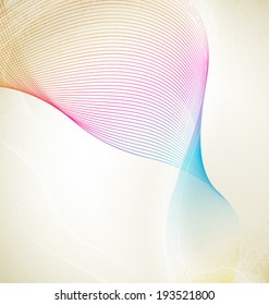 Vector illustration of  abstract  background