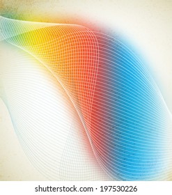 Vector illustration of  abstract  background