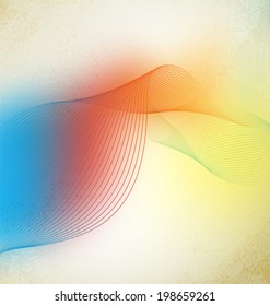 Vector illustration of  abstract  background