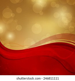 Vector Illustration of an Abstract Background