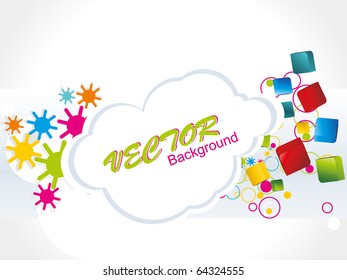 vector illustration of abstract background