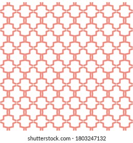Vector illustration of abstract background with beautiful geometric ornament.