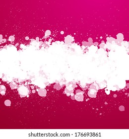Vector Illustration of an Abstract Background with Blots