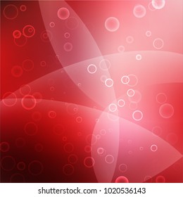 Vector illustration of abstract background with blurred magic neon light curved lines