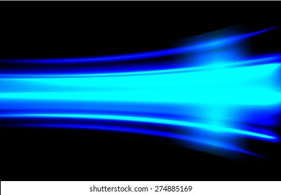 Vector illustration of abstract background with blurred magic neon blue light rays. infographics. technology  background for computer graphic website internet business. 