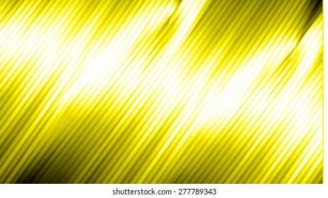 Vector illustration of abstract background with blurred magic neon yellow light rays. infographics. technology background for computer graphic website internet business. screen line.