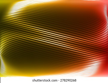 Vector illustration of abstract background with blurred magic neon yellow red light rays. infographics. technology background for computer graphic website internet business. screen