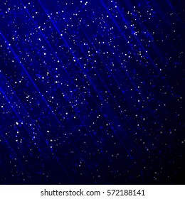 Vector illustration of abstract background with blurred magic lights